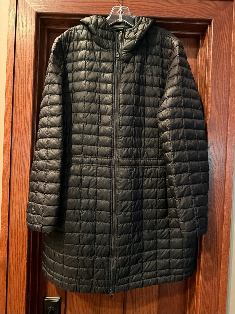 The North Face Women’s Black Quilted Hooded Thermoball Coat